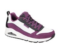 Skechers UNO 177105 PRBK violett - sportliche Halbschuhe für Damen - Größe 36