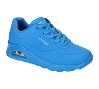 Skechers UNO 73667 BLU blau - sportliche Halbschuhe für Damen - Größe 39