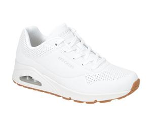 Skechers UNO 73690 WHT weiß - sportliche Halbschuhe für Damen - Größe 42