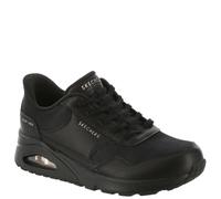 Skechers Damen Sneaker Uno Banksia Duraleather/Mesh Schwarz Größe 42