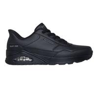 Skechers Uno-Banksia Luxe Herren-Sneaker, freihändig, Schwarz/Schwarz, 42 EU