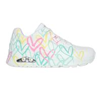 Skechers Damen Schnürhalbschuh in Weiss-Kombi - Gr. 38