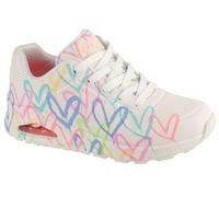 Skechers Sneaker UNO - SPREAD THE LOVE 155507WPTQ Damen Weiß Gr. 38 EU