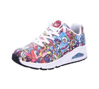 Skechers Sneaker UNO 177973 Color Doodle MLT Damen Größe 37