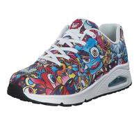 Skechers Damen Schnürschuhe 177973 MLT Vexx: Uno - Color Doodle multi normal 38 EU