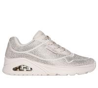 Skechers Street Uno Damen Disco Rave Sneaker, Taupe, 38.5 EU