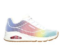 Skechers Uno - Eye Catching Damen Freizeitschuhe, weiß, Größe 39 39