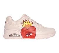 Skechers Uno - Flaming Heart Damen Freizeitschuhe, pink, Größe 36 36