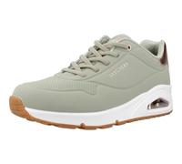 Skechers UNO für Damen - Shimmer Away Sneakers, Salbei, 40 EU