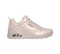 Sneaker SKECHERS "UNO-GALACTIC GAL", Damen, Gr. 36, rosa, Lederimitat, metallic, schimmernd, Schuhe Sneaker, Freizeitschuh, Keilsneaker, Schnürschuh mit Skech Air Ausstattung (55214839-36) rosa