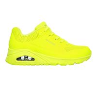 Skechers Damen Sneaker UNO Night Shades 73667 – Durabuck Neon Gelb – Größe 40 EU