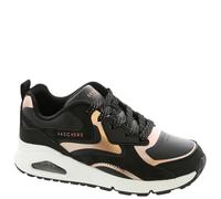 Skechers UNO Gen1 Color Surge-Sneaker für Mädchen, Schwarz Rotgold, 39 EU