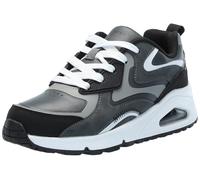 Skechers UNO Gen1 Color Surge Sneaker, Grau/Schwarz, 33.5 EU