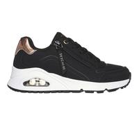 Skechers UNO Gen1 - Zip and Stride 310554L-BKRG, Girl Sports Shoes,Sneakers, Black, 33 EU