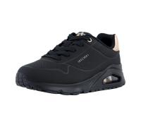 Skechers Herren UNO GEN1 Shimmer Away Sneaker, Schwarz, 38 EU