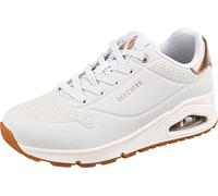 Skechers UNO Sneaker mit Metallic-Einsatz, weiß, color=weiß|size=35