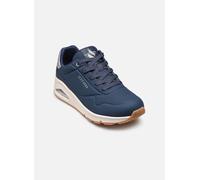Skechers Damen UNO Golden Air Turnschuhe, Navy Durabuck/Silver Trim, 40 EU