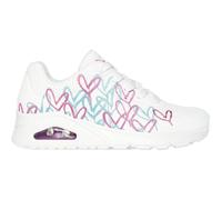 Skechers Uno - Golden Heart Damen Freizeitschuhe, weiß, Größe 39 ½ 39 ½