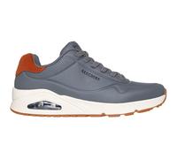 Skechers Men's Uno-Tailored Air Sneaker, Dunkelgrau, 46 EU