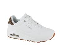 Skechers UNO - Jungle Nite Polyurethan Damen Weiß/Leopard Sneaker