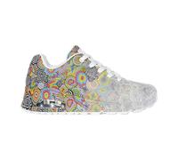 Skechers Uno -Kaleidoscope Dream 177929-MLT Multi - sportlicher Schnürschuh - Damenschuhe Sneaker, Mehrfarbig für Damen, grau, Größe 38 EU