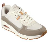 Skechers UNO - Layover Sneaker in Weiss/Grau, Größe 45