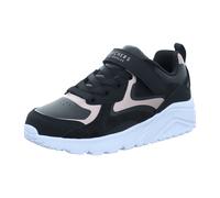 Skechers UNO Lite Metallic Burst Sneaker, Schwarz, 36 EU, Schwarz, 3 UK Child