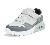 Skechers Jungen UNO Lite 2.0 - Pillar Duo Shoes in Light Grau, Größe 33.5, in der Maschine waschbar