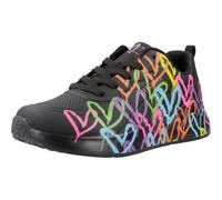 Skechers Sneaker UNO LITE GOLDCROWN - HEART OF HEARTS in Schwarz 40