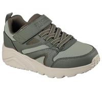 Skechers UNO Lite Echo Surge Sneaker für Jungen, olivgrün, 13.5 UK Child