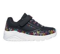 Skechers Uno Lite - Heart Craze Kinder Freizeitschuhe, schwarz, Größe 27 27