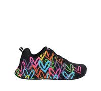 Skechers UNO LITE - HEART OF HEARTS für Damen, schwarz, Gr. 38 EU