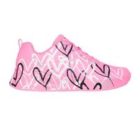 Skechers JGoldcrown: Uno Lite - Heart of Hearts Shoes in Hot Rosa, Größe 39