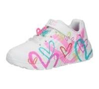 Skechers Uno Lite Heart Status Sneaker Mädchen weiß 33