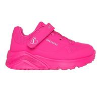 Lauflernschuh SKECHERS "UNO LITE", Baby, Gr. 21, pink, Lederimitat, Schuhe Lauflernschuh, Klettschuh mit Air-Cooled Memory Foam, Größenschablone zum Download (34937952-21) pink