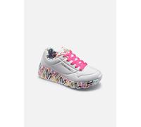 SKECHERS 314976L/WMLT Uno Lite-Lovely Luv Kinder Mädchen Sneaker Turnschuhe weiß/bunt Weiß 34
