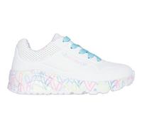 Skechers Uno Lite Sportschuhe EU 35 White Synthetic / Pink / Turquoise Trim