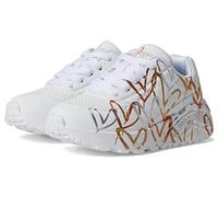 Skechers UNO LITE METALLIC LOVE für Kinder, weiß, Größe 39 EU