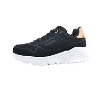 Skechers Mädchen UNO Lite Sneaker, Schwarz, 37.5 EU