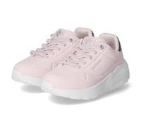 Skechers Uno Lite Metallic Mode Sportschuhe EU 29 Pink Synthetic / Silver Trim