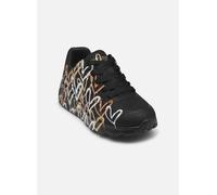 Skechers JGoldCrown: UNO Lite - Metallic 314067L-BKGD, Girl Sneakers,Sports Shoes, Black, 28 EU