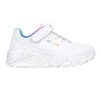 Skechers UNO Lite Rainbow Specks 310457L-WMLT, Girl Sports Shoes,Sneakers, White, 34 EU