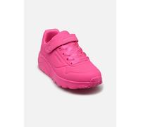 Skechers Mädchen UNO Lite Sneaker, Hot Pink Synthetikbesatz, 32 EU