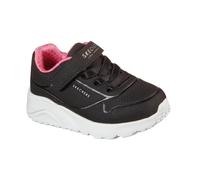Skechers Uno Lite Sneaker in Schwarz/Roségold, Größe 25