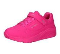Skechers Mädchen Uno Lite Sneaker in Hot Rosa, Größe 36