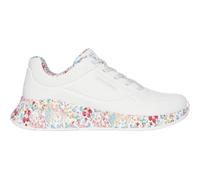 Skechers Damen Freizeitschuhe Uno Lite Subtle Prints 177293 Keilabsatz bis 25 mm Weiß Gr.39