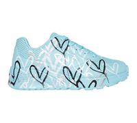 Skechers Sneaker UNO LITE-METALLIC LOVE Mädchen Gr. 31 türkis/multi Lederimitat Keil Skech-Air