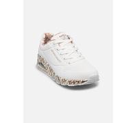SKECHERS Damen Freizeitschuhe UNO - LOVING LOVE WHITE ROSE GOLD - Gr. - 40