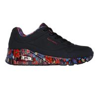 Skechers Damen Sneakers, Schwarz/Multi, 38 EU