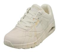 Skechers Sneakers Uno Marbel Marvel Damen Weiß Größe 40 EU 155584OFWT